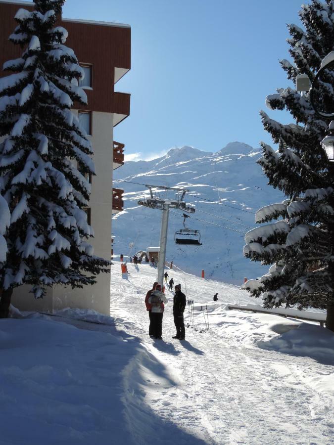 Appartement Les Menuires - 4 Personnes A 20 M Des Pistes Saint-Martin-de-Belleville Exteriör bild